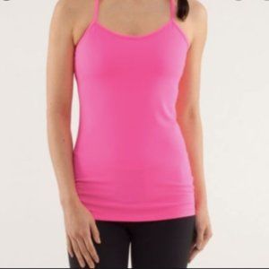 Lululemon Power Y Tank - Hot Pink